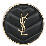 Yves Saint Laurent cushion foundation in #10, offers hydration, luminous matte finish, and sun protection in a sleek, eco-friendly case.