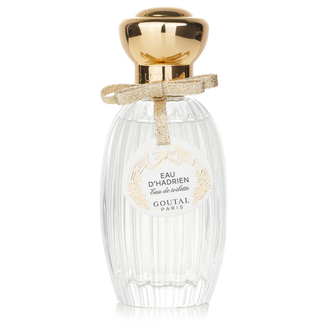 Eau D'Hadrien Eau De Toilette Spray by Goutal, a citrus-inspired fragrance in a 100ml bottle, perfect for elegance and freshness.