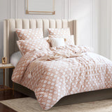 Renee Taylor Ariel Chenille Tufted Jacquard Quilt Cover Set Queen