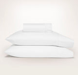 Ddecor Home 1500 Thread count Premium Cotton Blend Combo Sheet Set Queen Snow