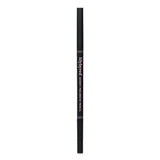 Lilybyred Skinny Mes Brow Pencil in #04 Gray Brown, featuring a 1.5mm tip and spiral brush for precise, natural brow shaping.