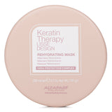 AlfaParf Keratin Therapy Lisse Design Mask, 200ml, for silky smooth hair; enriched with keratin and Babassu oil for hydration.