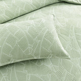 Renee Taylor Woods Jacquard Quilt Cover Set King Sage