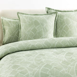 Renee Taylor Woods Jacquard Quilt Cover Set Queen Sage