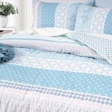 Renee Taylor 300 TC Cotton Reversible Quilt Cover Set Double Margot