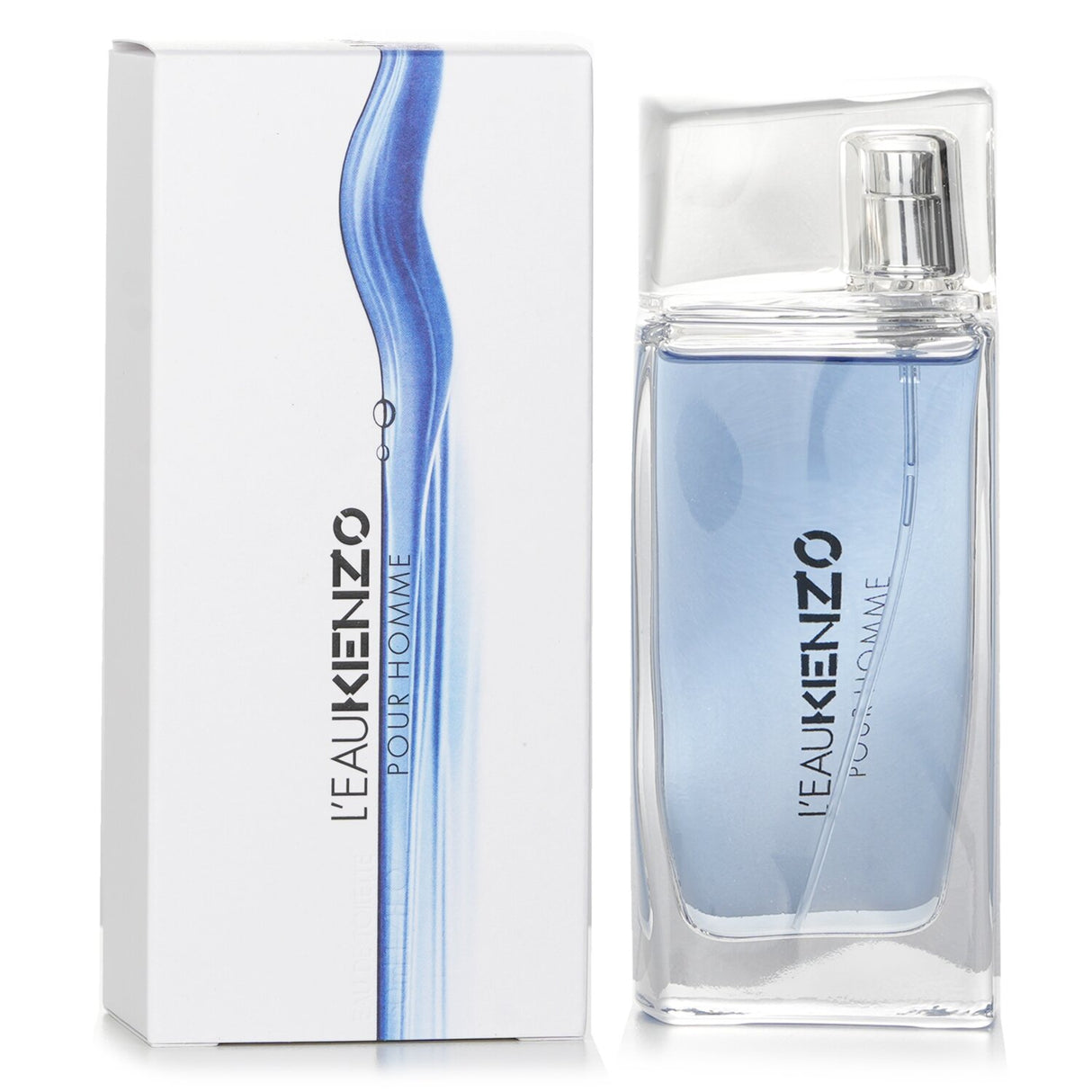 Kenzo L'EAU Pour Homme 50ml Eau De Toilette Spray with refreshing citrus and earthy wood notes for men.