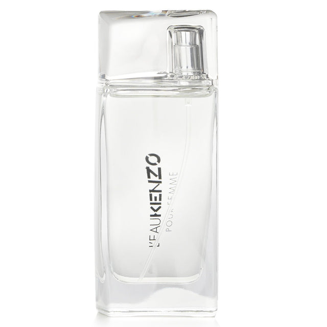 Elegant Kenzo - L'EAU Pour Femme perfume in a 50ml bottle, featuring fresh citrus and floral notes for daily wear.