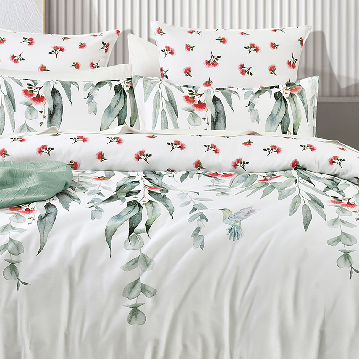 Renee Taylor 300 TC Cotton Reversible European Pillowcase Mallees