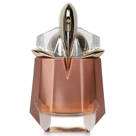 Thierry Mugler Alien Goddess Eau De Parfum offers a floral, aromatic scent with bergamot, coconut, jasmine, and amber.