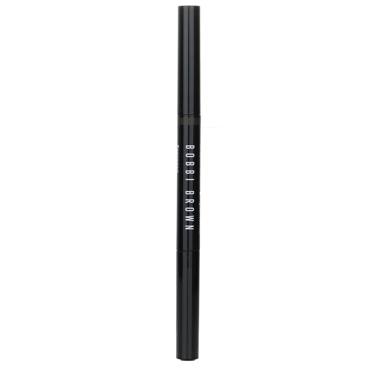 Bobbi Brown Long-Wear Brow Pencil in #5 Espresso, featuring a slanted tip for precise, long-lasting eyebrow definition.