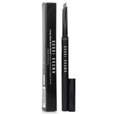 Bobbi Brown Long-Wear Brow Pencil in #1 Blonde, features a slanted tip, waterproof formula, and included spoolie brush for flawless brows.