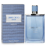 Jimmy Choo - Man Aqua Eau De Toilette Spray 100ml, a fresh, vibrant fragrance for the modern gentleman.