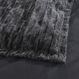 Renee Taylor Charlotte Jacquard Quilt Cover Set Queen Onyx