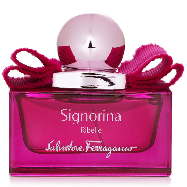 Salvatore Ferragamo Signorina Ribelle Eau De Parfum 30ml, a bold floral-fruity scent for confident women celebrating individuality.