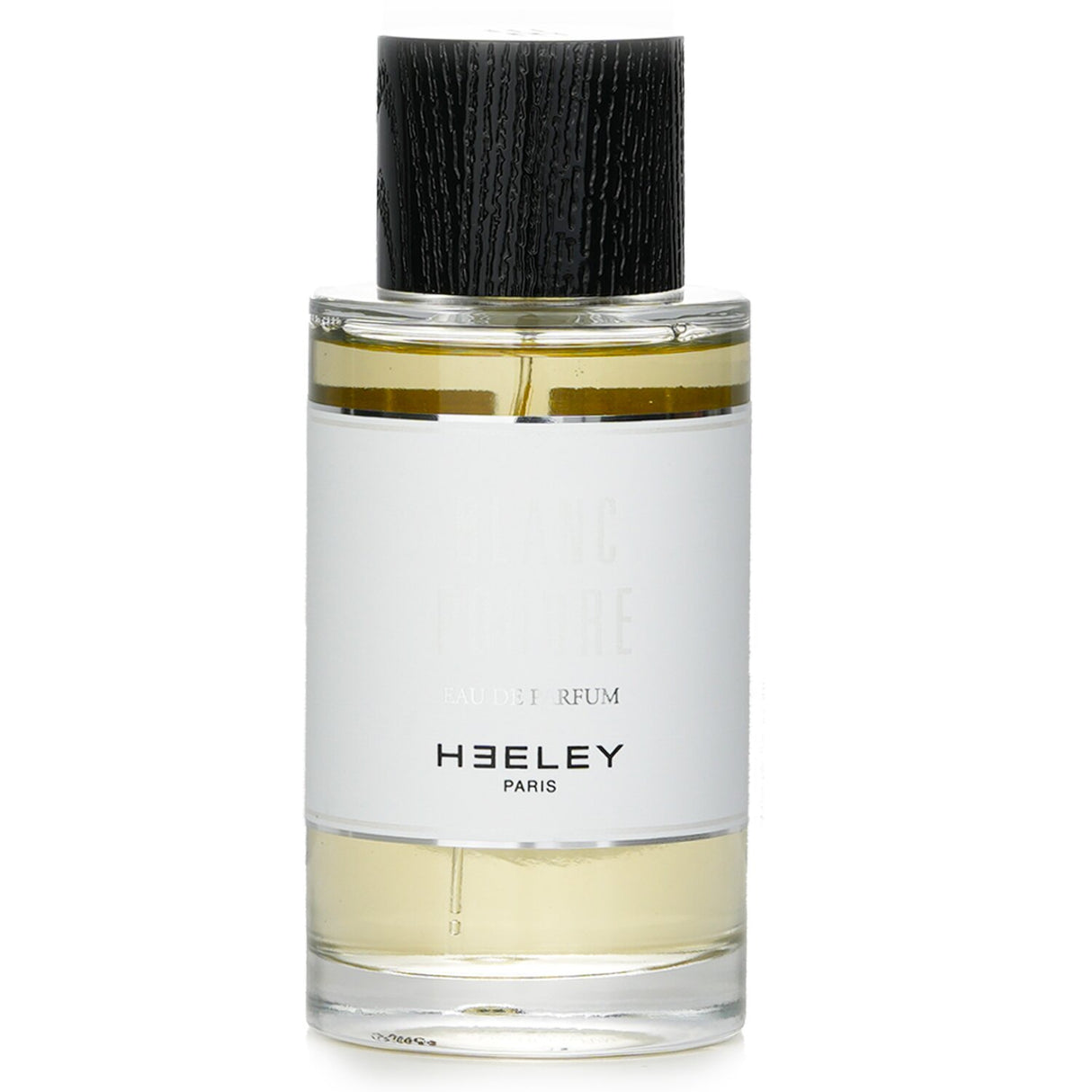 Luxurious HEELEY Blanc Poudre Eau De Parfum Spray in elegant packaging, offering a soft, sophisticated, powdery floral scent.