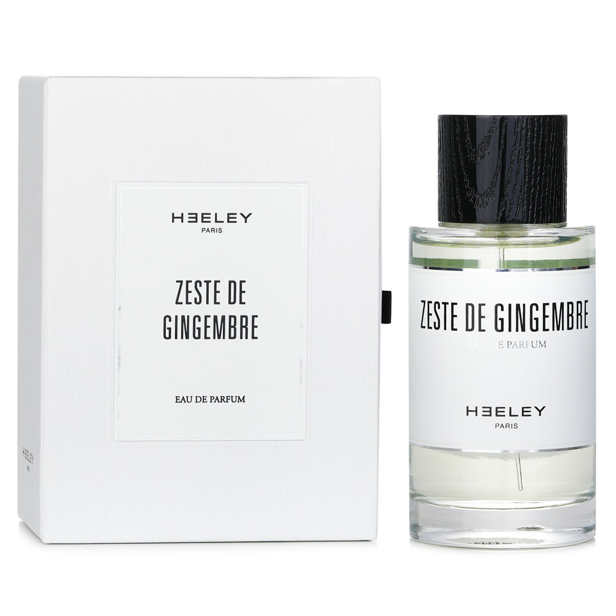 HEELEY Zeste De Gingembre Eau De Parfum Spray 100ml, a vibrant blend of fresh ginger and citrus for a refreshing scent experience.