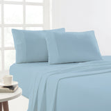 Egyptian Cotton Flannelette Sheet Set Single Sky