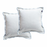 Campbell Cushion Twin Pack 50 x 50cms Polyester Fill - Sky