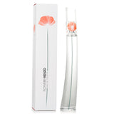 Kenzo Flower Eau De Toilette in a 100ml glass bottle, featuring floral notes of rose and jasmine, perfect for daily wear.