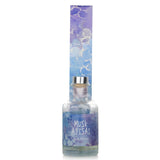 Elegant 160ml reed diffuser in Musk Ajisai, featuring floral notes and subtle musk for a calming home ambiance.
