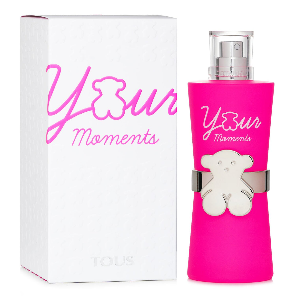 Tous - Your Moments Eau De Toilette Spray in 90ml features a vibrant floral and fruity scent, perfect for celebrating joyful experiences.