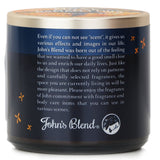 Luxurious John's Blend Treatment Balm with Musk Osmanthus fragrance, nourishing skin and hair, ideal for hydration and styling.