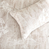 Renee Taylor Panache Jacquard Quilt / Duvet Cover Set Queen Wood