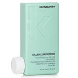 Nourishing Kevin.Murphy Killer.Curls Rinse conditioner, enriched with Oat Milk, hydrates and strengthens curly hair.