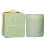 Noble Isle The Greenhouse candle, 200g, featuring vibrant greenery notes for an elegant, serene atmosphere.