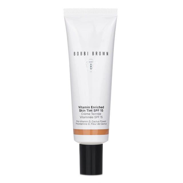 Bobbi Brown Vitamin Enriched Skin Tint SPF15 #Golden 1 in 50ml boasts sheer coverage, hydration, and skin barrier support.