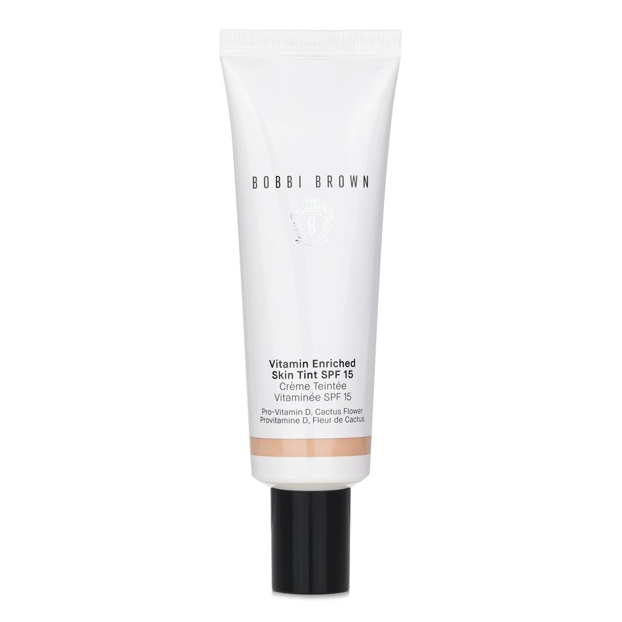 Bobbi Brown Vitamin Enriched Skin Tint SPF15 in #Fair 1 offers natural coverage and hydration with added sun protection.