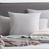 Renee Taylor Comfort Organic Cotton Euro P/Case Charcoal
