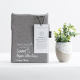 Renee Taylor Comfort Organic Cotton Quilt Cover Set Super King Charcoal