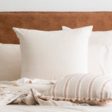 Renee Taylor Comfort Organic Cotton Quilt Cover Set Queen Oatmeal