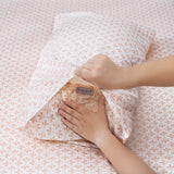 Renee Taylor Eve Patterned Cotton Sheet Set Super King