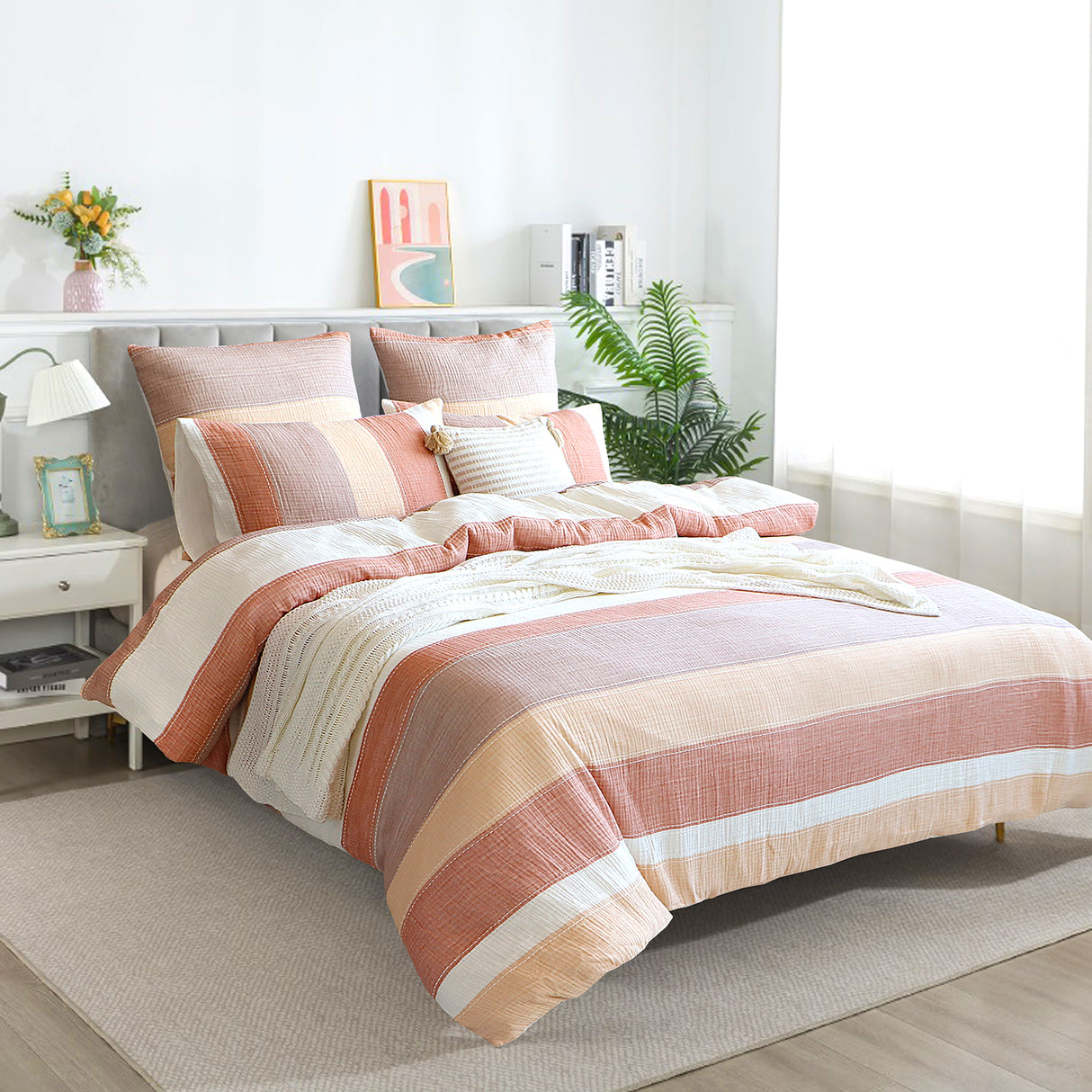 Renee Taylor Bayley 100% Cotton  Euro P/Case