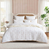 Renee Taylor Solaris Cotton Quilted Quilt Cover Set Double