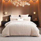Renee Taylor Marley Jacquard Euro P/Case Champagne