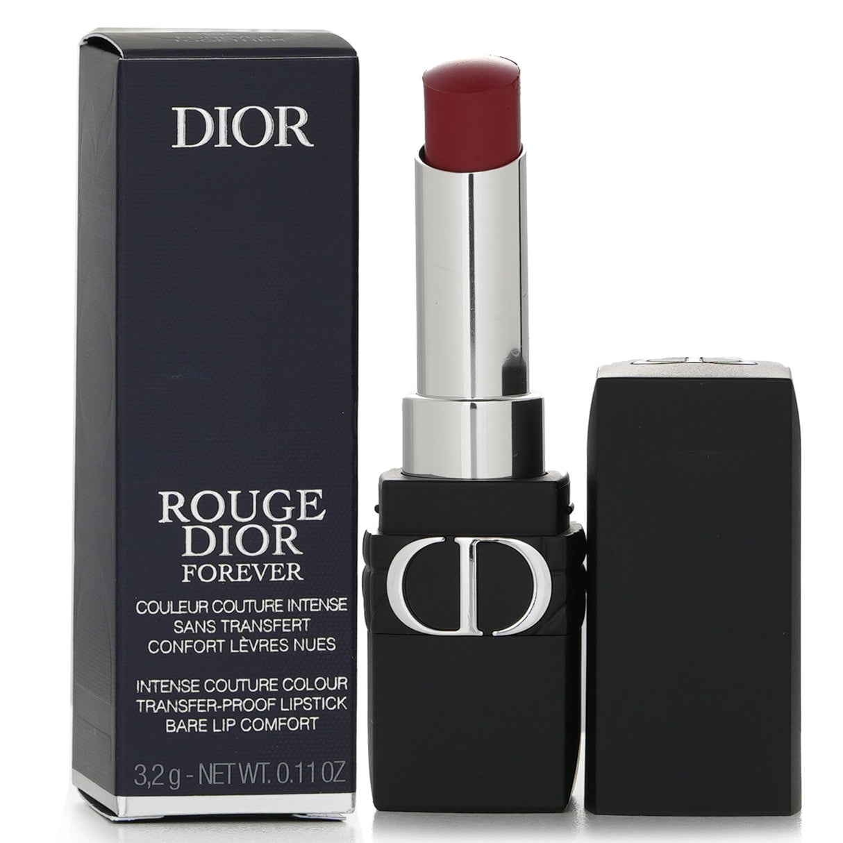 Christian Dior Rouge Dior Forever Lipstick in #866 Forever Together, a long-lasting, transfer-proof lipstick with intense color and hydration.