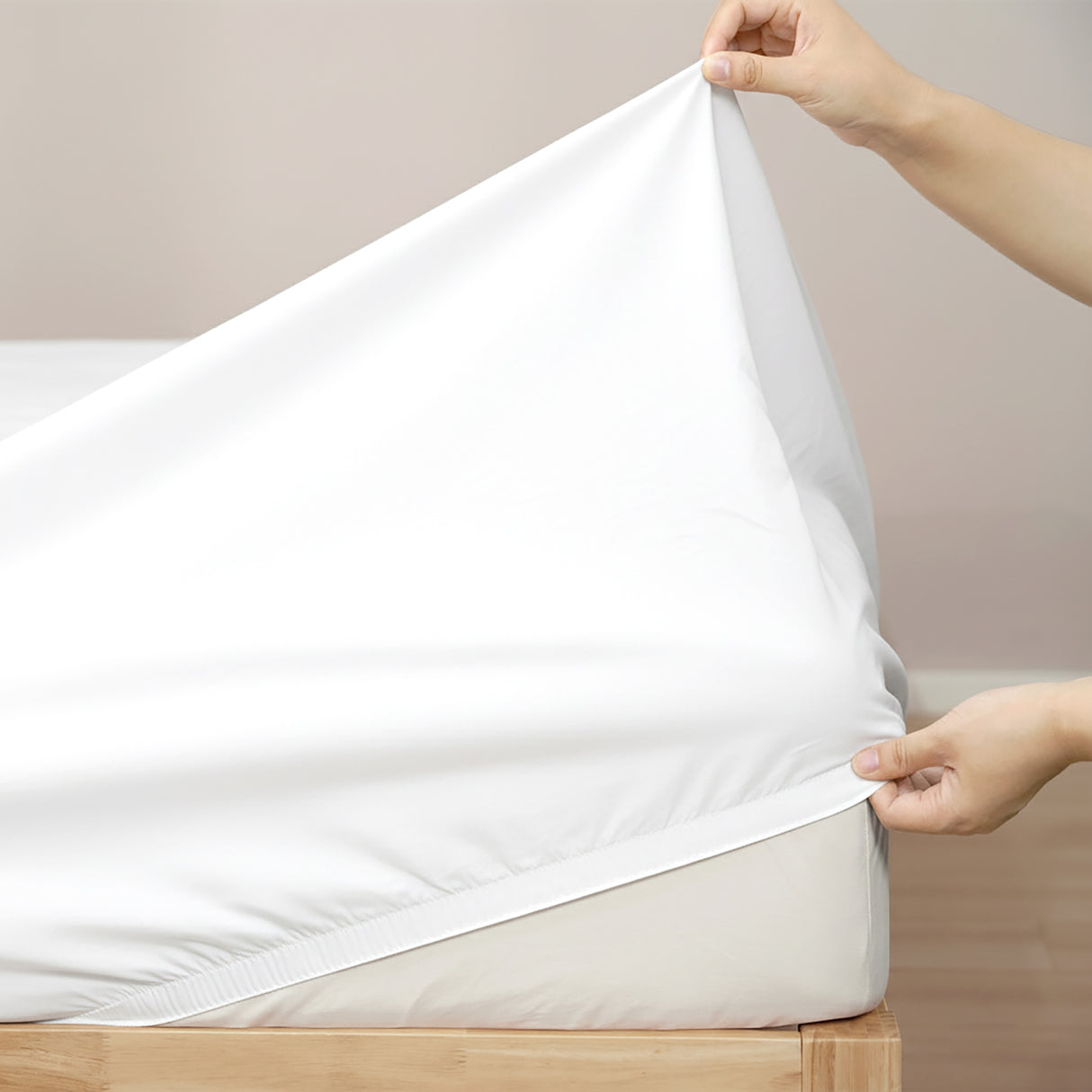 Renee Taylor 400 Thread Count Egyptian Cotton Sheet Set Deep King White