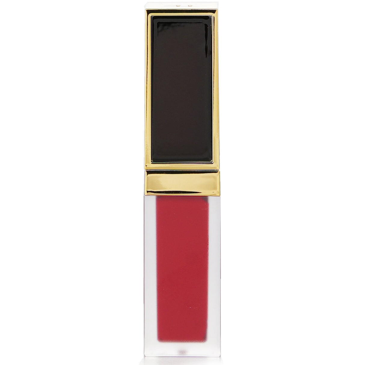 Tom Ford Liquid Lip Luxe Matte in #127 Temptress, 6ml, offering bold, soft matte color with a creamy, hydrating texture.