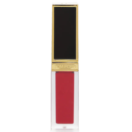 Tom Ford Liquid Lip Luxe Matte #127 Temptress offers a bold soft matte finish with nourishing black rose extract for hydrated lips.