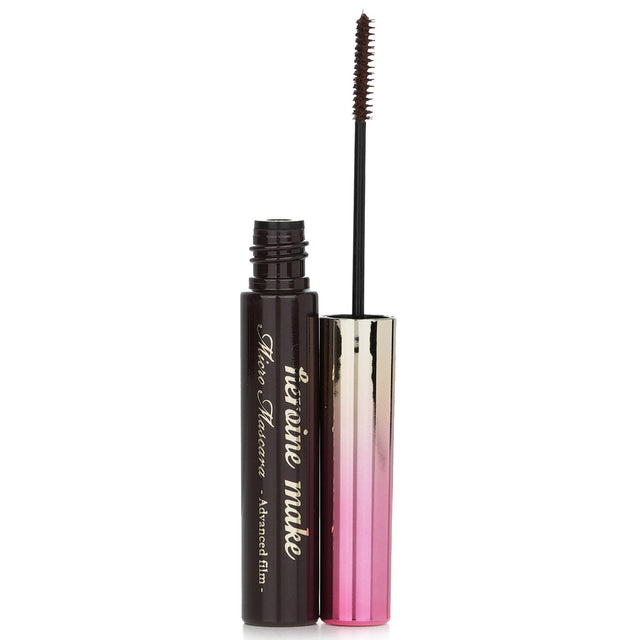 KISS ME Heroine Make Micro Mascara in #02 Brown enhances lashes naturally with an ultra-fine brush and nourishing oils.