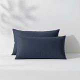 Renee Taylor 400 Thread Count Egyptian Cotton Sheet Set Deep Queen Steel Blue
