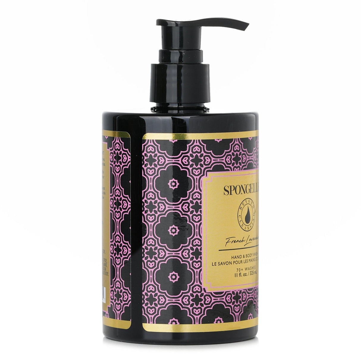 Luxury hand and body wash in French Lavender, enriched with natural ingredients for gentle cleansing and hydration.