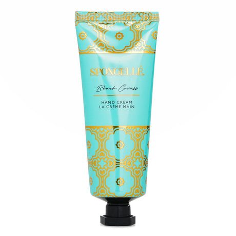 Luxurious hand cream in Beach Grass scent, enriched with nourishing ingredients for soft, hydrated hands and cuticles.