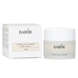 Babor - Complex C Cream in a 50ml jar, enriched with vitamins and Alpine Stem Cells for radiant, youthful skin.