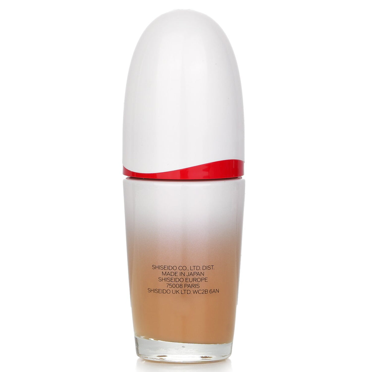 Shiseido Revitalessence Skin Glow Foundation SPF 30 in #420 Bronze, a luminous, skincare-active foundation for radiant skin.