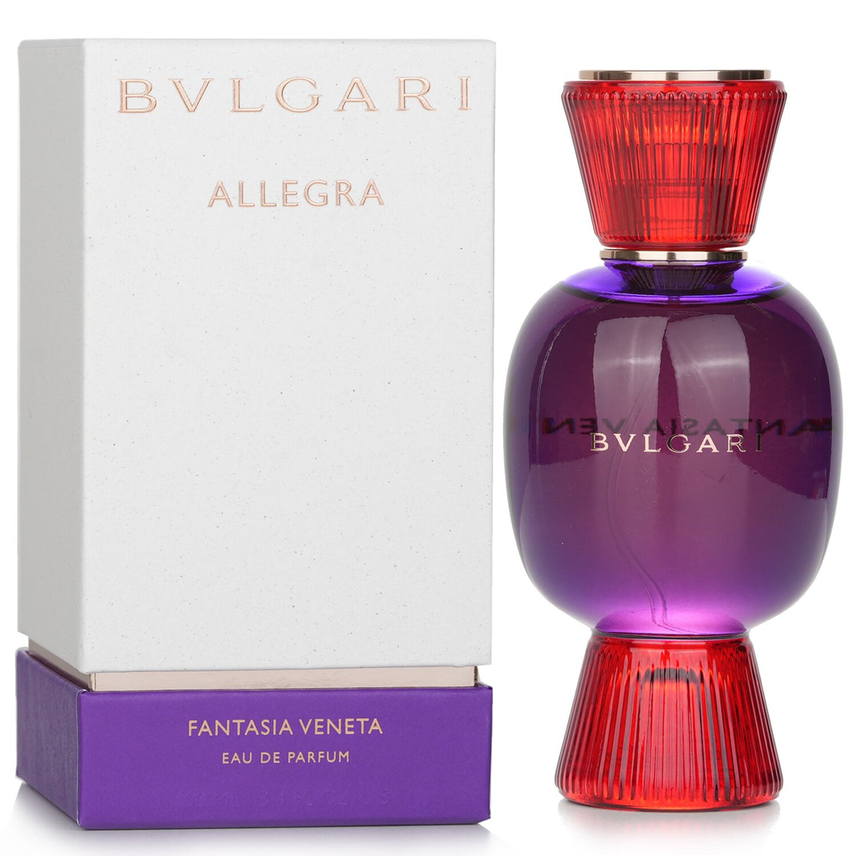 Bvlgari Fantasia Veneta Eau De Parfum Spray in a 100ml bottle, featuring vibrant fruits, florals, and woods for modern femininity.