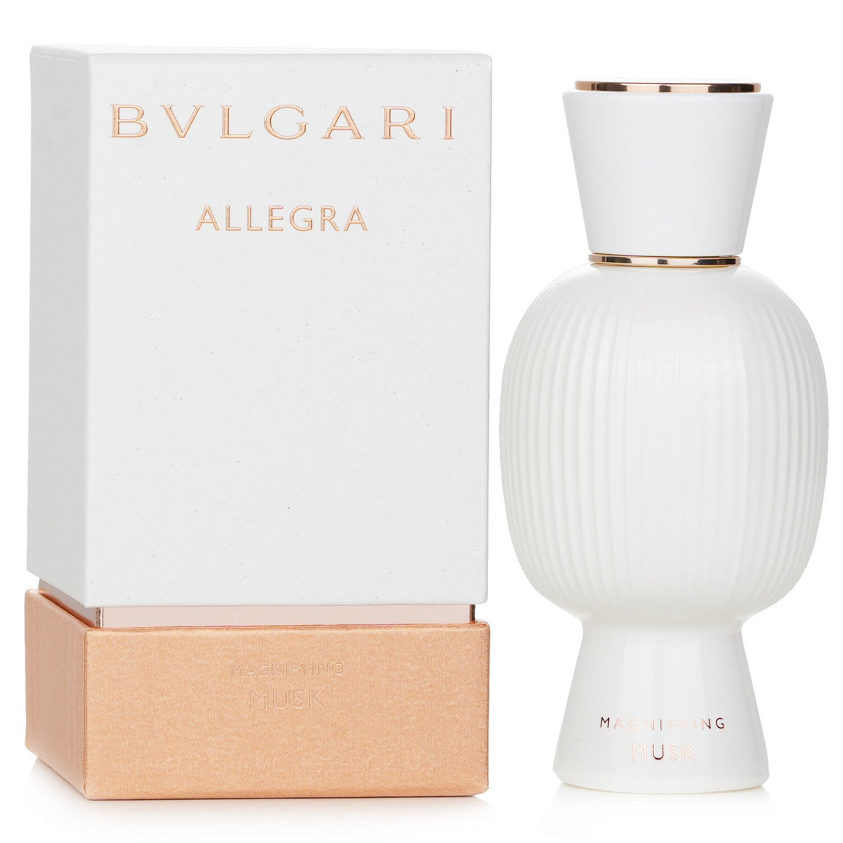 Bvlgari Allegra Magnifying Musk Essence Eau de Parfum 40ml, a unisex fragrance with rich musk and sweet notes for elegance.